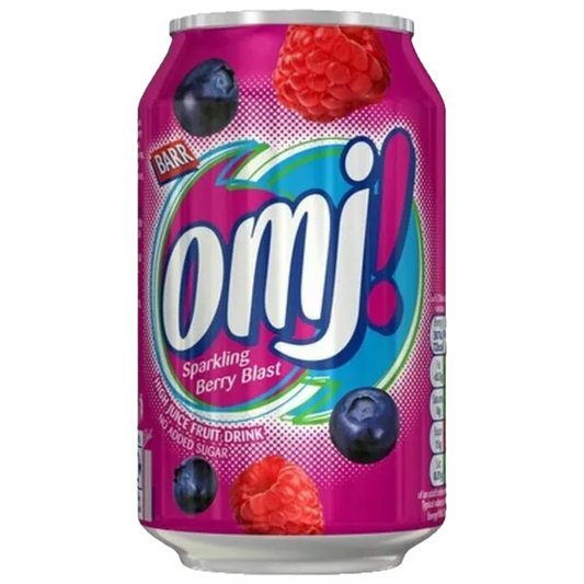 BARR OMJ! SPARKLING BERRY BLAST 330ml