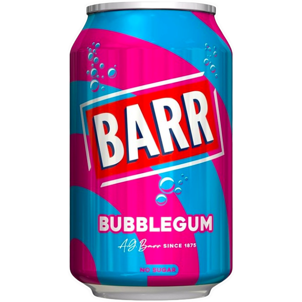 Barr Bubblegum Soda 330ml