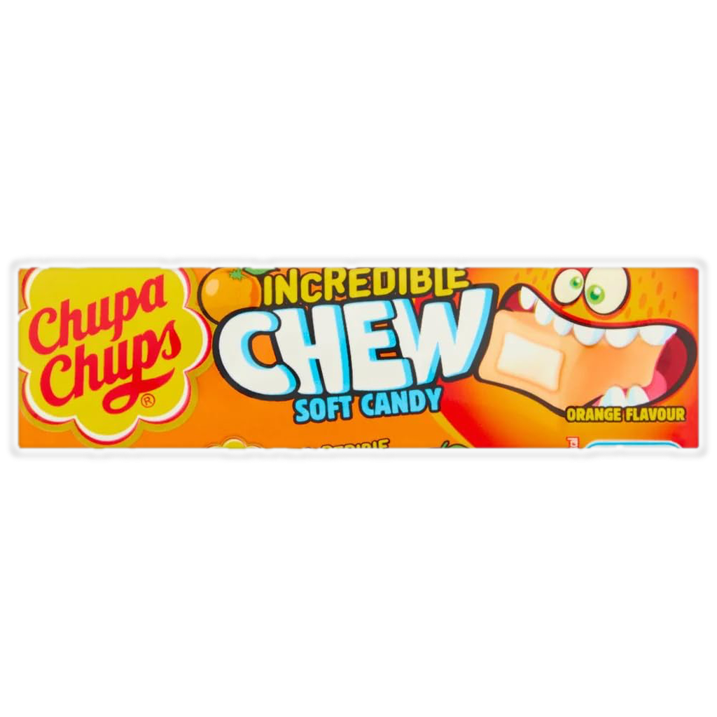 Chupa Chups Incredible Chew Orange 45g