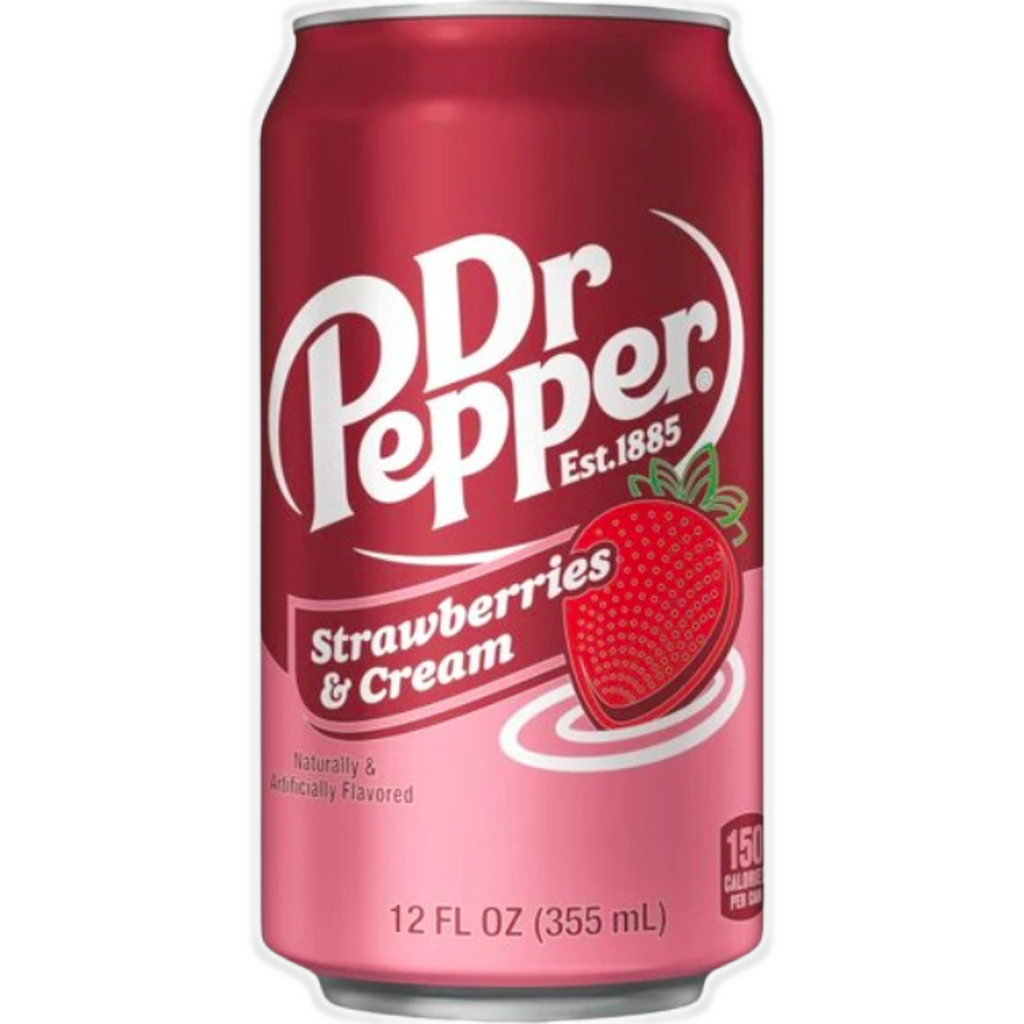 Dr Pepper Strawberry Cream Soda 355ml