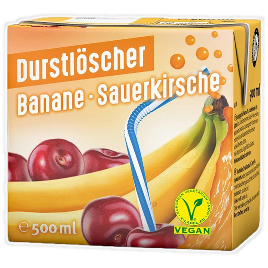 Durstlöscher Banane-Kirsch 500ml