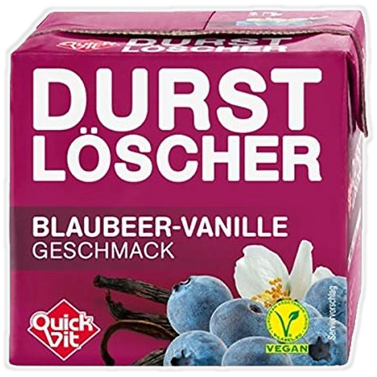 Durstlöscher Blaubeer-Vanille Geschmack 500ml