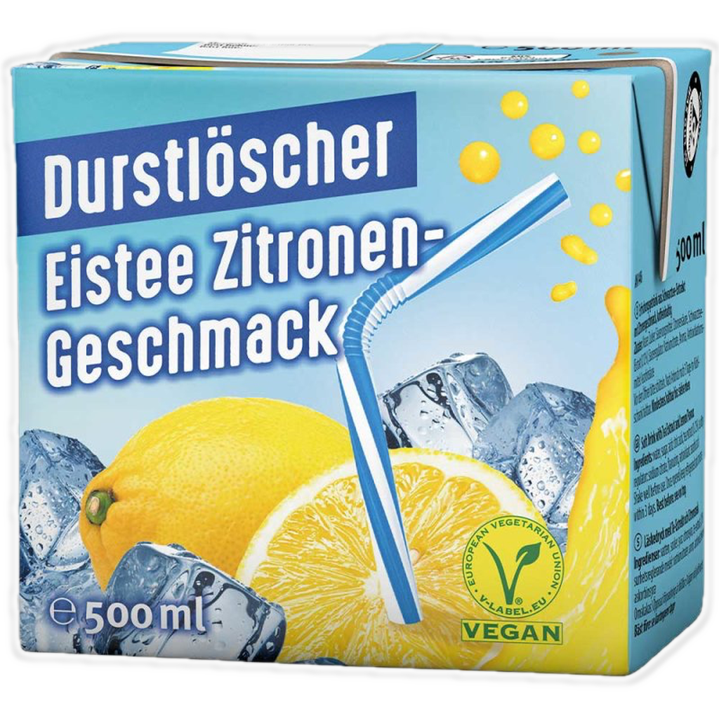 Durstlöscher Eistee Zitronen Geschmack 500ml