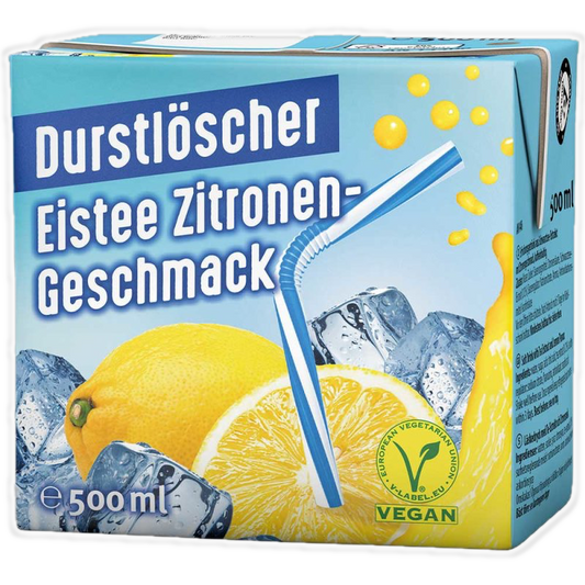 Durstlöscher Eistee Zitronen Geschmack 500ml