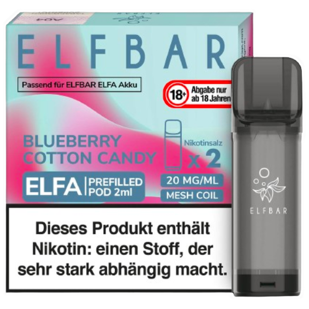 ELFBAR ELFA Pod Blueberry Cotton Candy