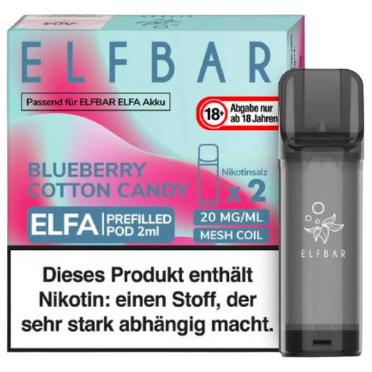 ELFBAR ELFA Pod Blueberry Cotton Candy