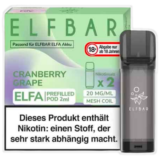 ELFBAR ELFA Pod Cranberry Grape