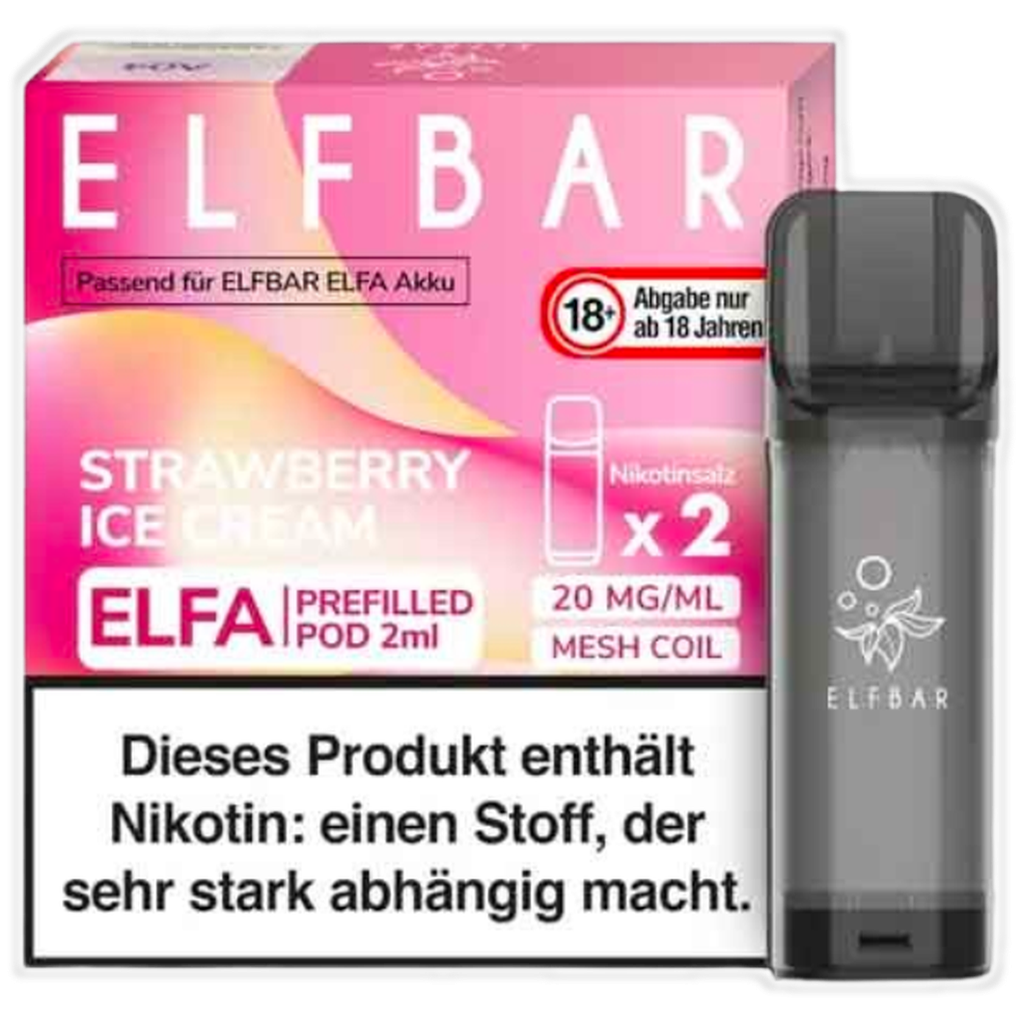 ELFBAR ELFA Pod Strawberry Ice Cream