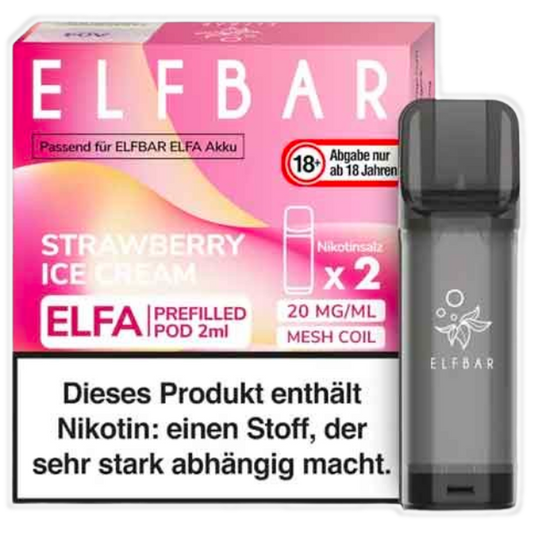 ELFBAR ELFA Pod Strawberry Ice Cream