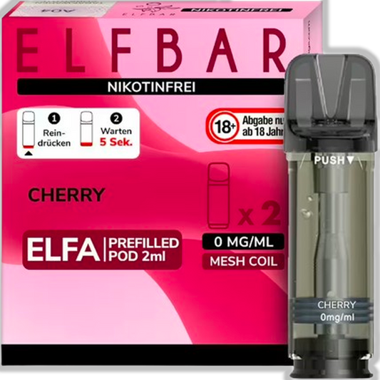 Elfbar Elfa Pod Nikotinfrei Cherry