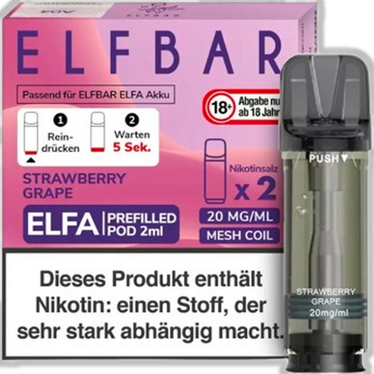 Elfbar Elfa Pod Strawberry Grape