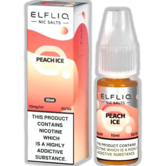 Elfliq Nic Salts Peach Ice