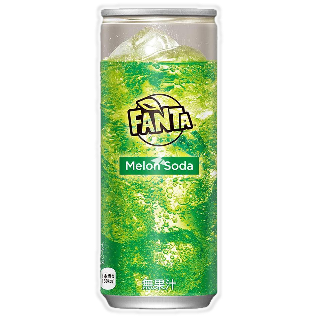 Fanta Melon Soda Japan 250ml