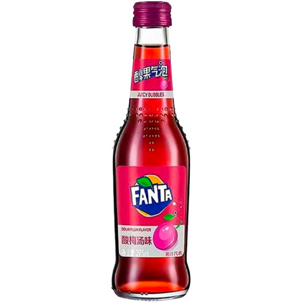 Fanta Sour Plum Asia Glasflasche 275ml