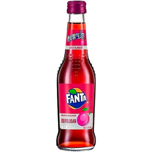 Fanta Sour Plum Asia Glasflasche 275ml