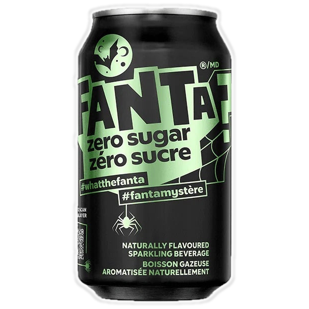 Fanta Zero WTF Black Halloween 355ml