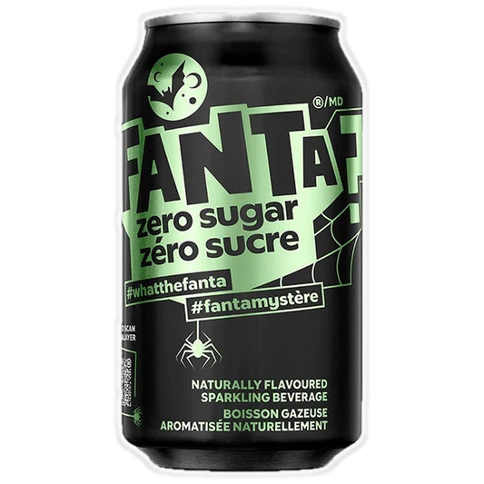 Fanta Zero WTF Black Halloween 355ml