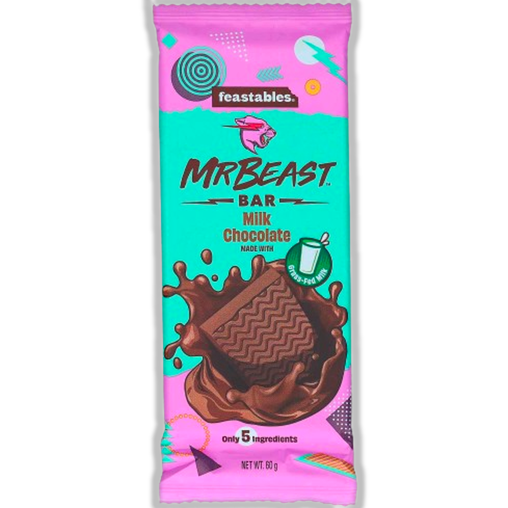 Mr Beast Bar Milk Chocolate 60g