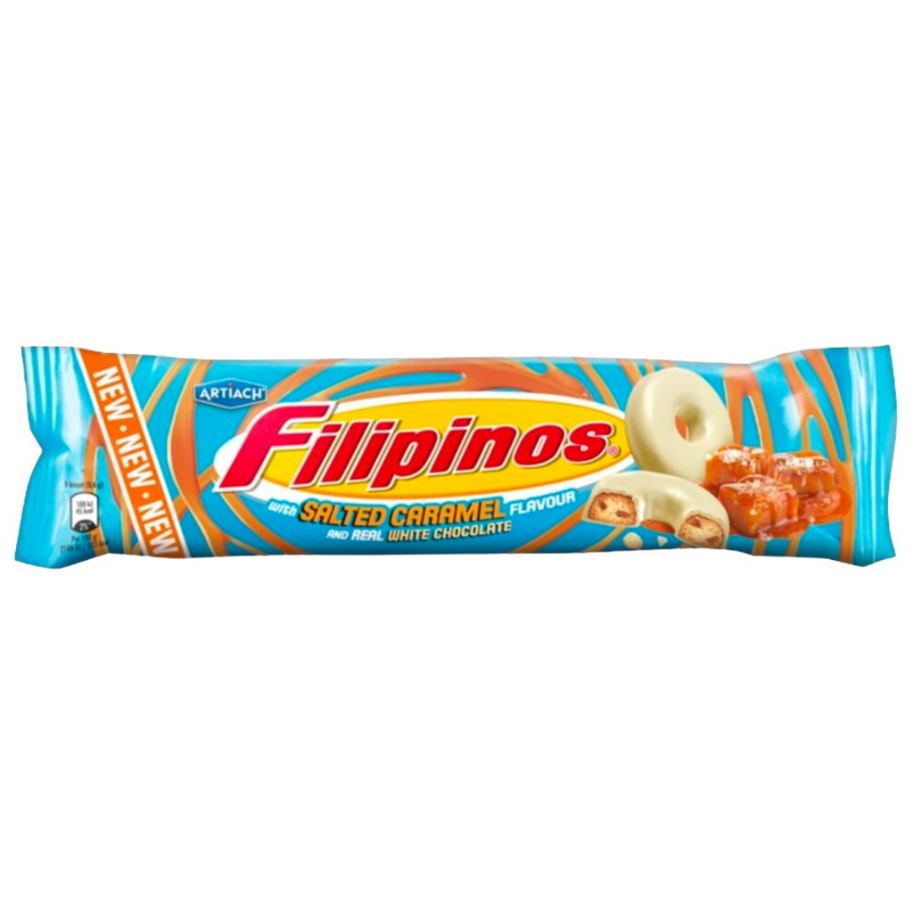 Filipinos White Chocolate Salted Caramel 128g