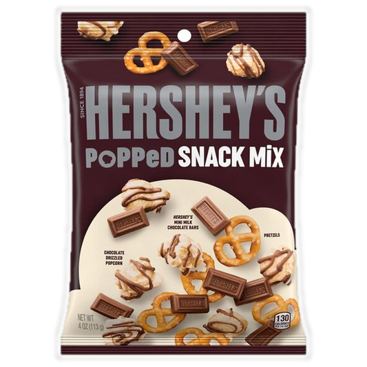 Hershey's Chocolate Popped Snack Mix 113g