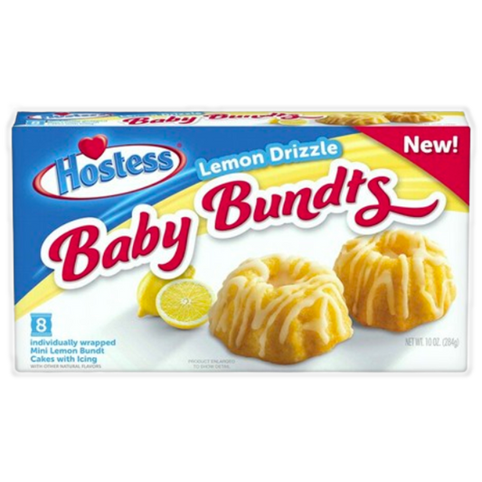 Hostess Baby Bundts Lemon Drizzle 284g