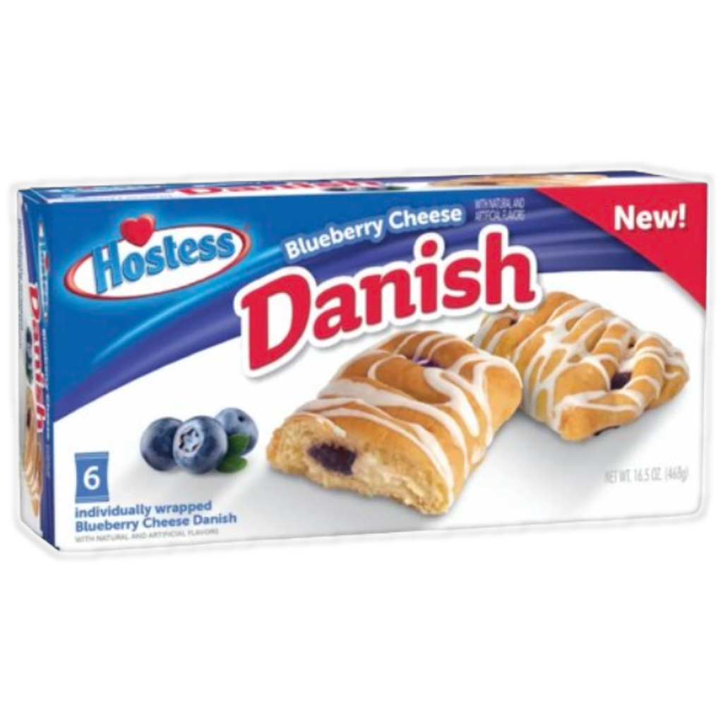 Hostess Danish Blueberry & Cream Cheese 468g