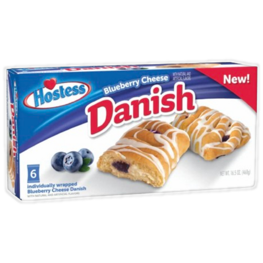 Hostess Danish Blueberry & Cream Cheese 468g