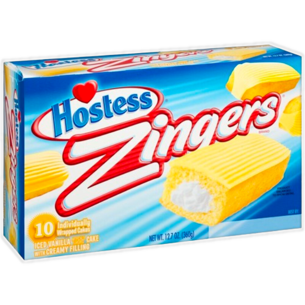 Hostess Zingers Iced Vanilla 360g