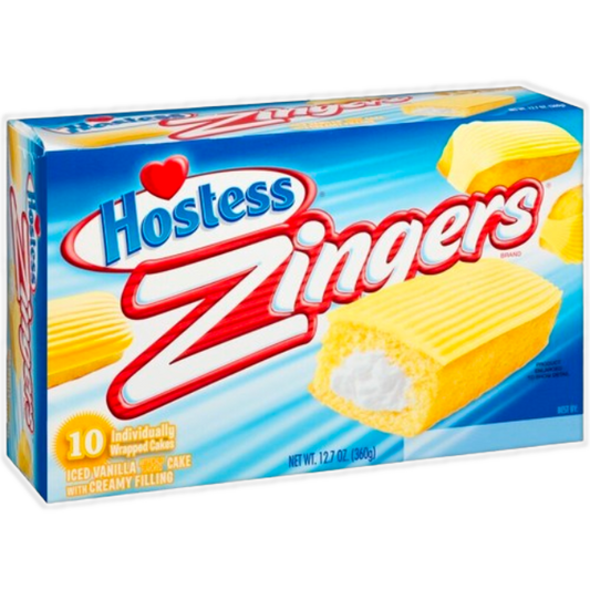 Hostess Zingers Iced Vanilla 360g