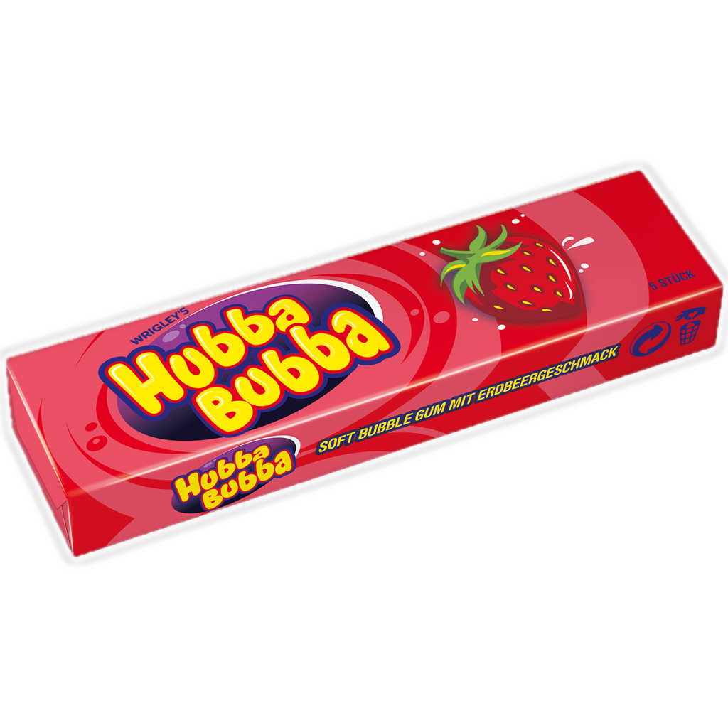 Hubba Bubba Erdbeere 5er 35g