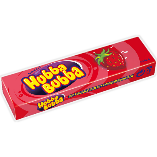 Hubba Bubba Erdbeere 5er 35g