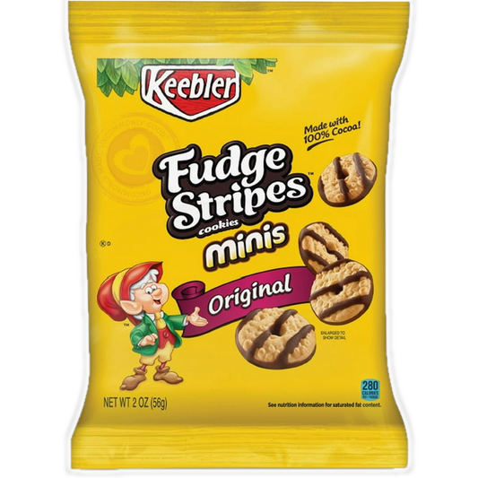 Keebler Fudge Stripes minis Original 56g