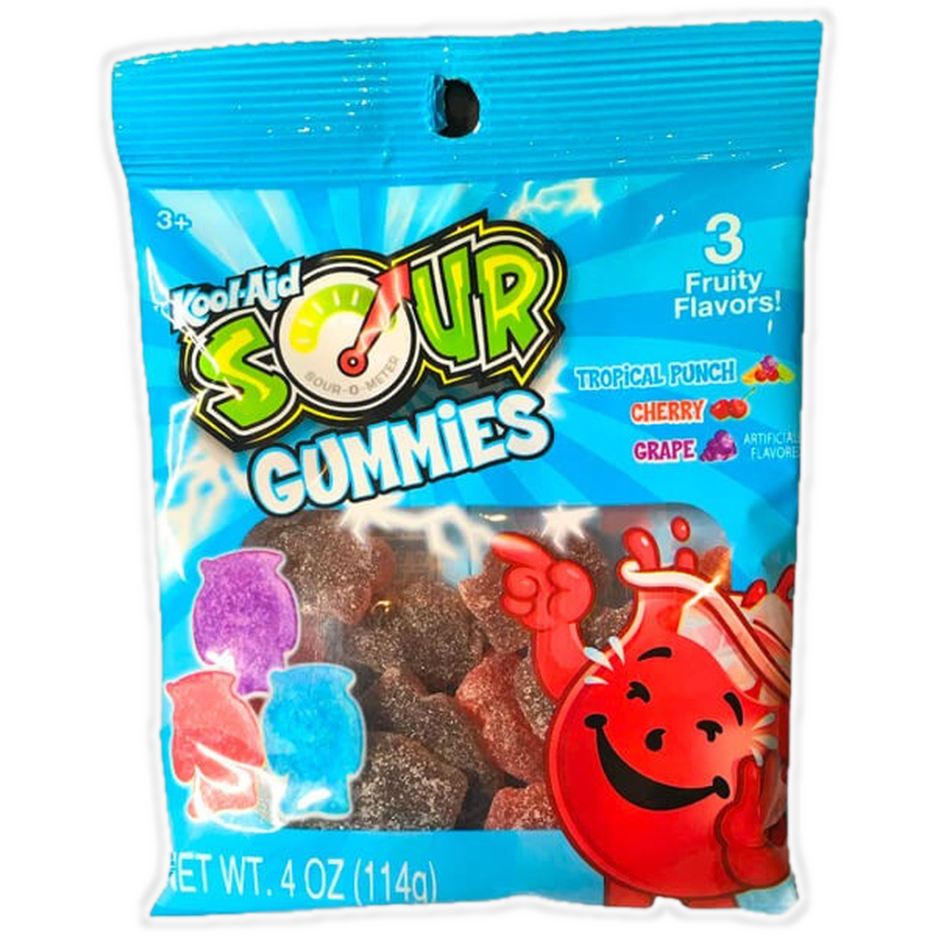 Kool Aid Sour Gummies 114g