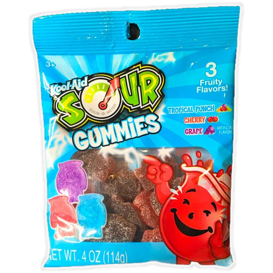 Kool Aid Sour Gummies 114g