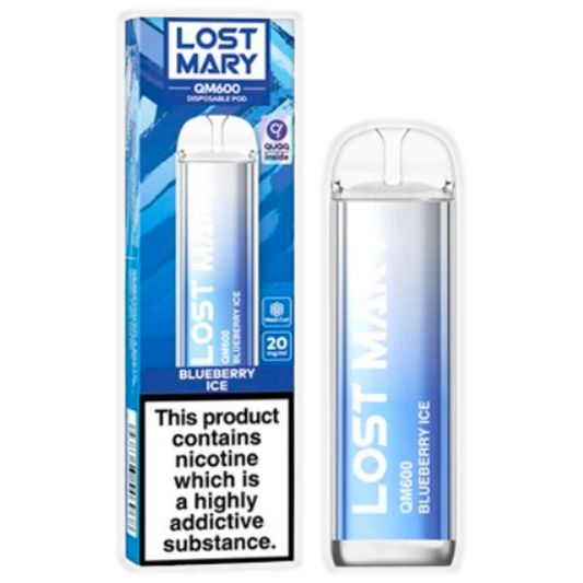 Lost Mary QM600 Blueberry Ice | 20mg