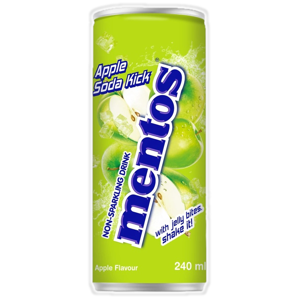 Mentos Drink Apple Soda Kick 240ml