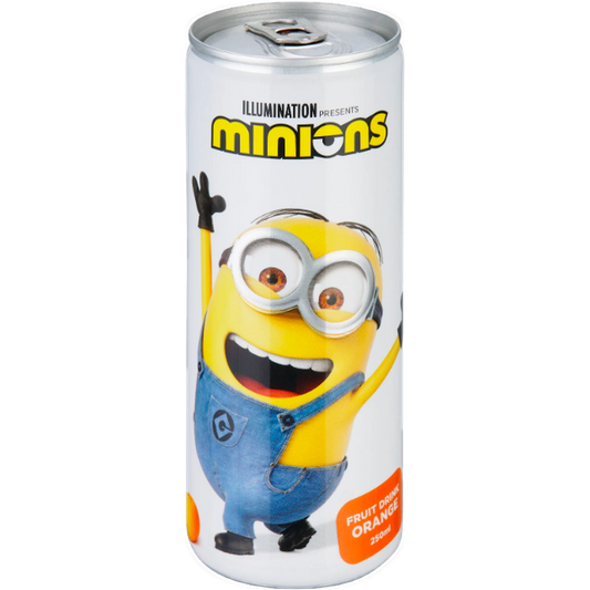 Minions-Softdrink mit Orangen-Geschmack 250ml