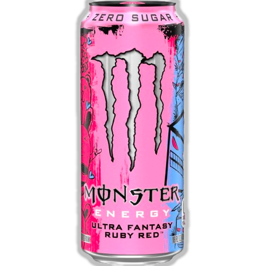 Monster Fantasy Ruby Red 473ml