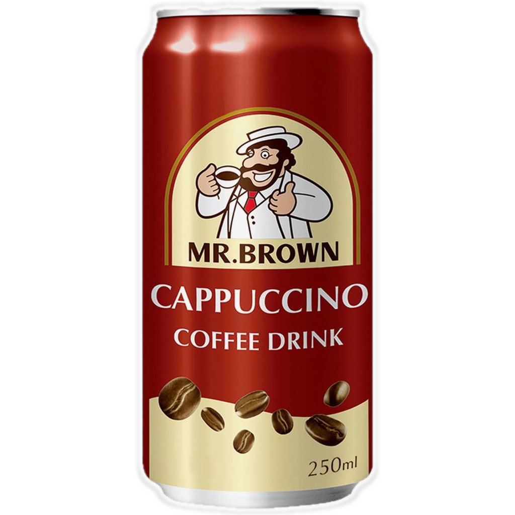 Mr. Brown Coffee Drinks Cappuccino 250ml