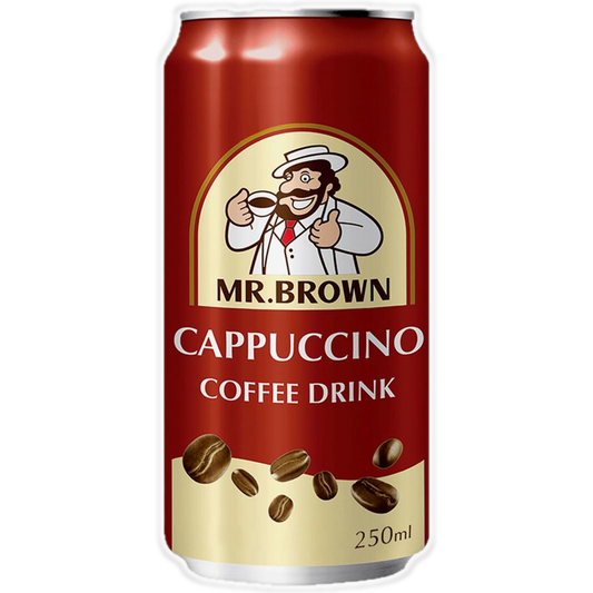 Mr. Brown Coffee Drinks Cappuccino 250ml