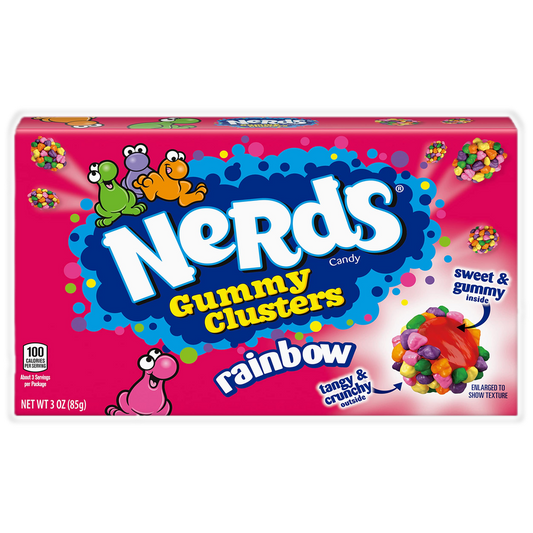 Nerds Gummy Clusters Rainbow 85g