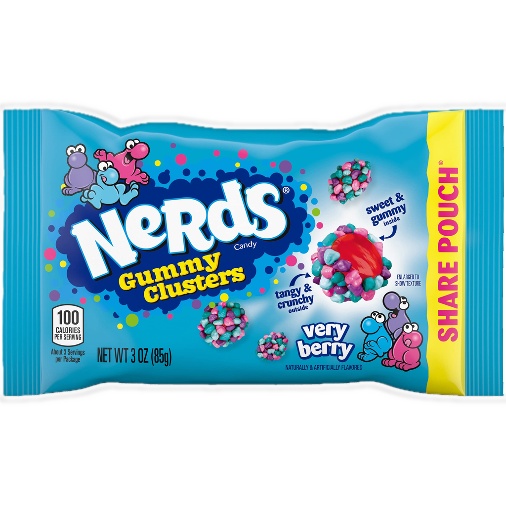 Nerds Gummy Clusters Very Berry 141g