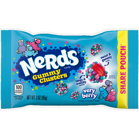 Nerds Gummy Clusters Very Berry 141g