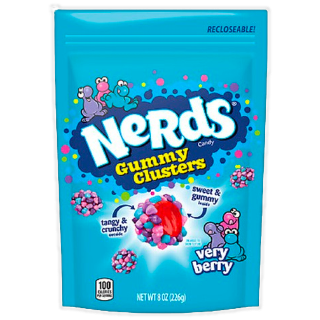 Nerds Gummy Clusters Very Berry 227g