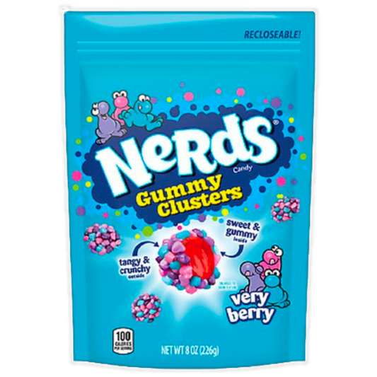 Nerds Gummy Clusters Very Berry 227g