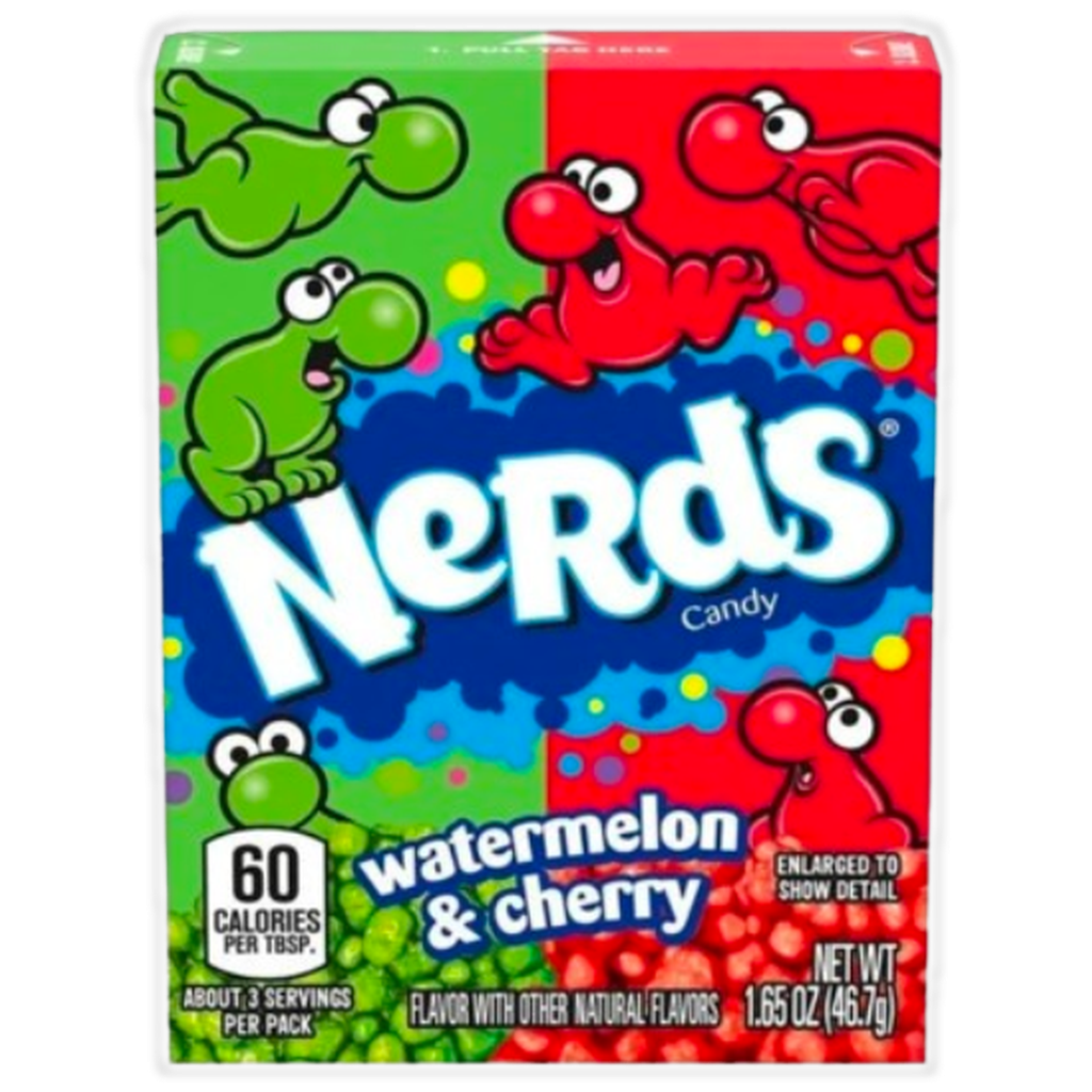 Nerds Watermelon&Cherry 47g