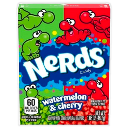 Nerds Watermelon&Cherry 47g