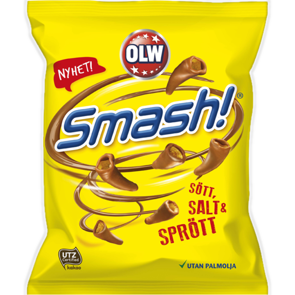 OLW Smash! Chokladkex 100g