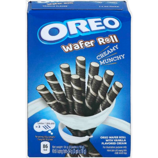 Oreo Wafer Roll Vanilla 54g