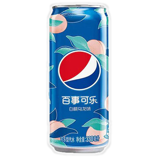 Pepsi White Peach Oolong 330ml